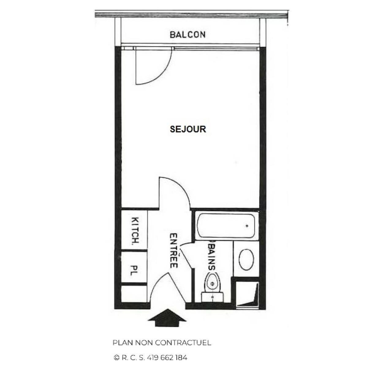 Residence Chaviere - Studio Pour 4 Personnes Avec Balcon Expose Sud Mae-5494 Saint-Martin-de-Belleville Luaran gambar